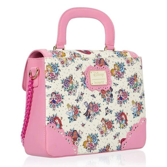 Loungefly Handbags - Disney Loungefly Princess Tattoo Design Crossbody Bag